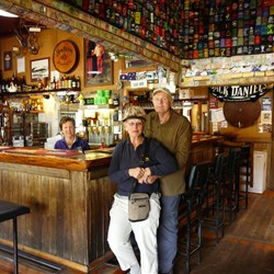 Rob & Chicka at the pub