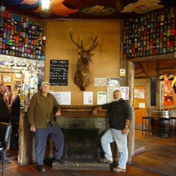 Chicka & Steve at the pub