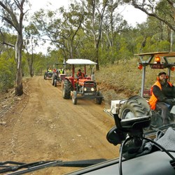 Meeting the Massey Ferguson Tractors