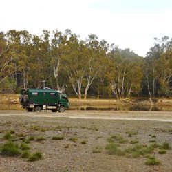 Camping along the Murray River