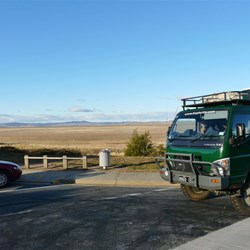 Camped on Lake George
