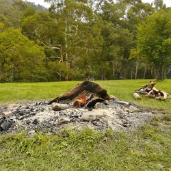 Our final camp fire in Talbotville