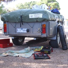 Repairs to the water tank - Ceduna