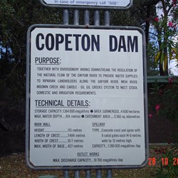 Details of Copeton Dam