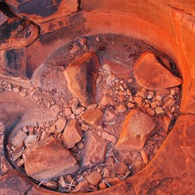 Some of the patterns worn by water & time