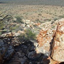 The rocky slopes of Mount Finke