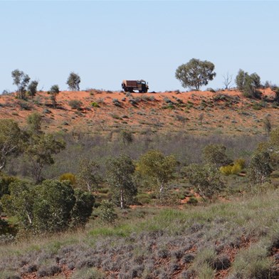 Hard country for vehicles