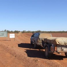 Detouring around Mabel Creek