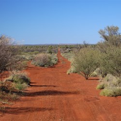 Looking down the Gunbarrel