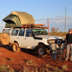 Tanami Desert camp
