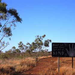 Sensible advice for the outback