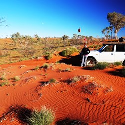 Crossing a dune