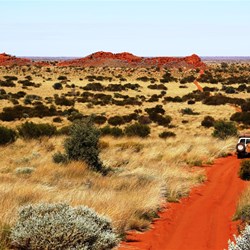 Thring Rock in the distance