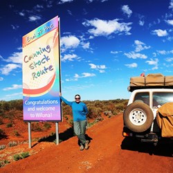 We made it!  Only 200km to a hot shower and a cold beer