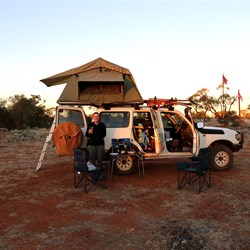 Windich Springs and our last night in the tent