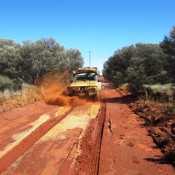 A splash of mud on the Gunbarrel