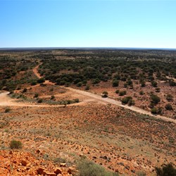 Looking west from Mt Beadell