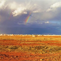 Storm over Coober Pedy