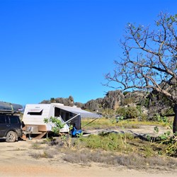 Kimberley camping with boab