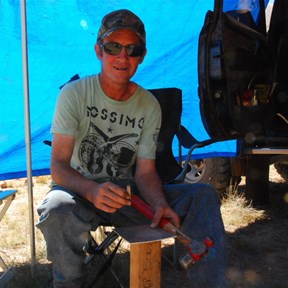 The craftsman at work