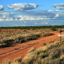 Entering Mabel Creek Station