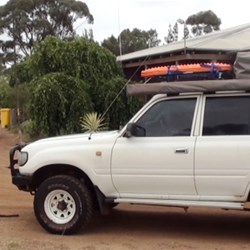 Topping up at Condingup