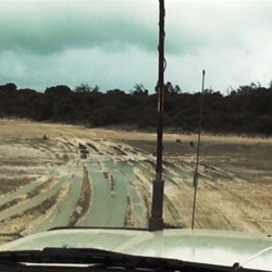 Stinky salt lake mud