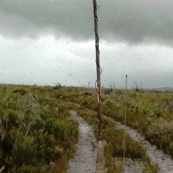 On a side track with Mt Ragged in the distance