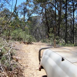 Heading down Zeka Spur Track