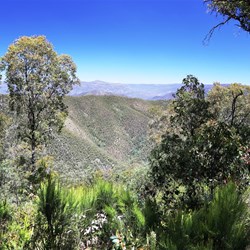 The view from the top of Herne Spur