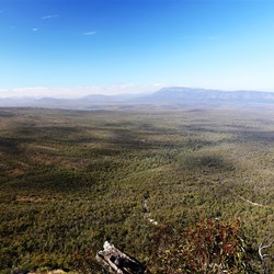 Wartook Reservoir in the distance