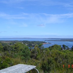 Strahan area from the Lookout