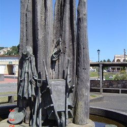 Sculpture at Miners Siding