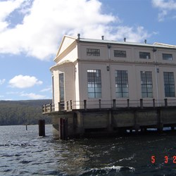 Old Pumping Station on Lake St Clair