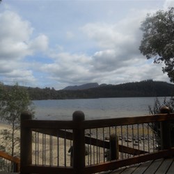 Lake from picnic area