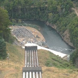 Tarraleah Power Station from Lookout