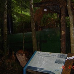 Steam boiler used to power machinery