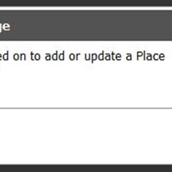 You must be logged on error message