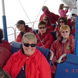 Getting ready for the boat ride