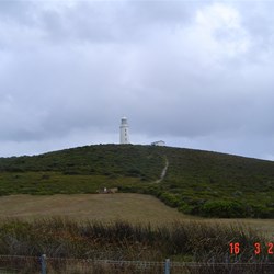 Cape Bruny Lighthouse from the car park