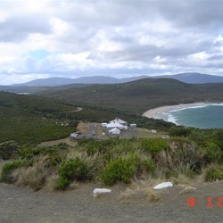 Car Park and houses from the Lighthouse
