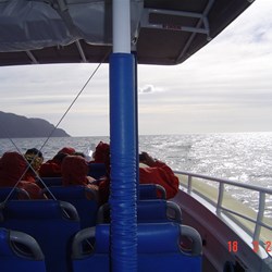 Heading out of Eagle Hawk Neck