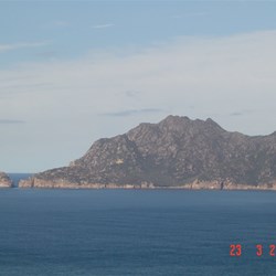 View from Cape Tourville of Lemon Rock and Bight