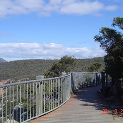 Part of the easy grade walkway at Cape Tourville