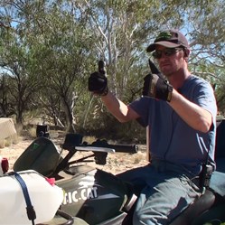 Alan is all good to go - Billiluna Pool