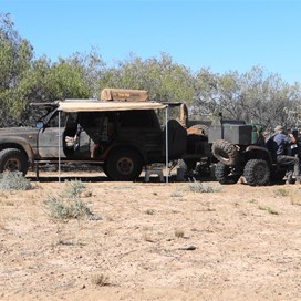 Camp at Billiluna Pool