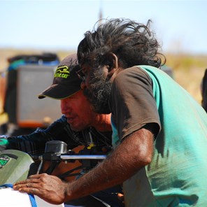 Gaining expert knowledge (Photo produced with permission)