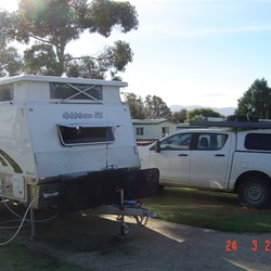 Caravan Park at Bicheno