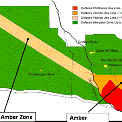 Woomera Prohibited Area - Map
