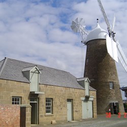 Close up of the Windmill